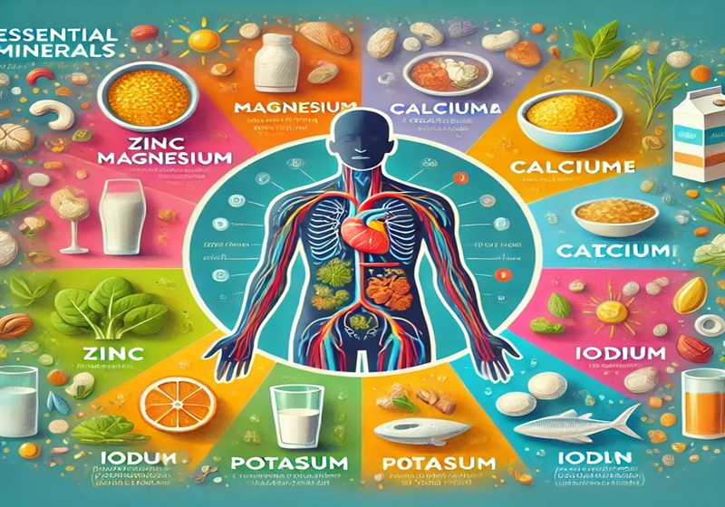 Required minerals in body